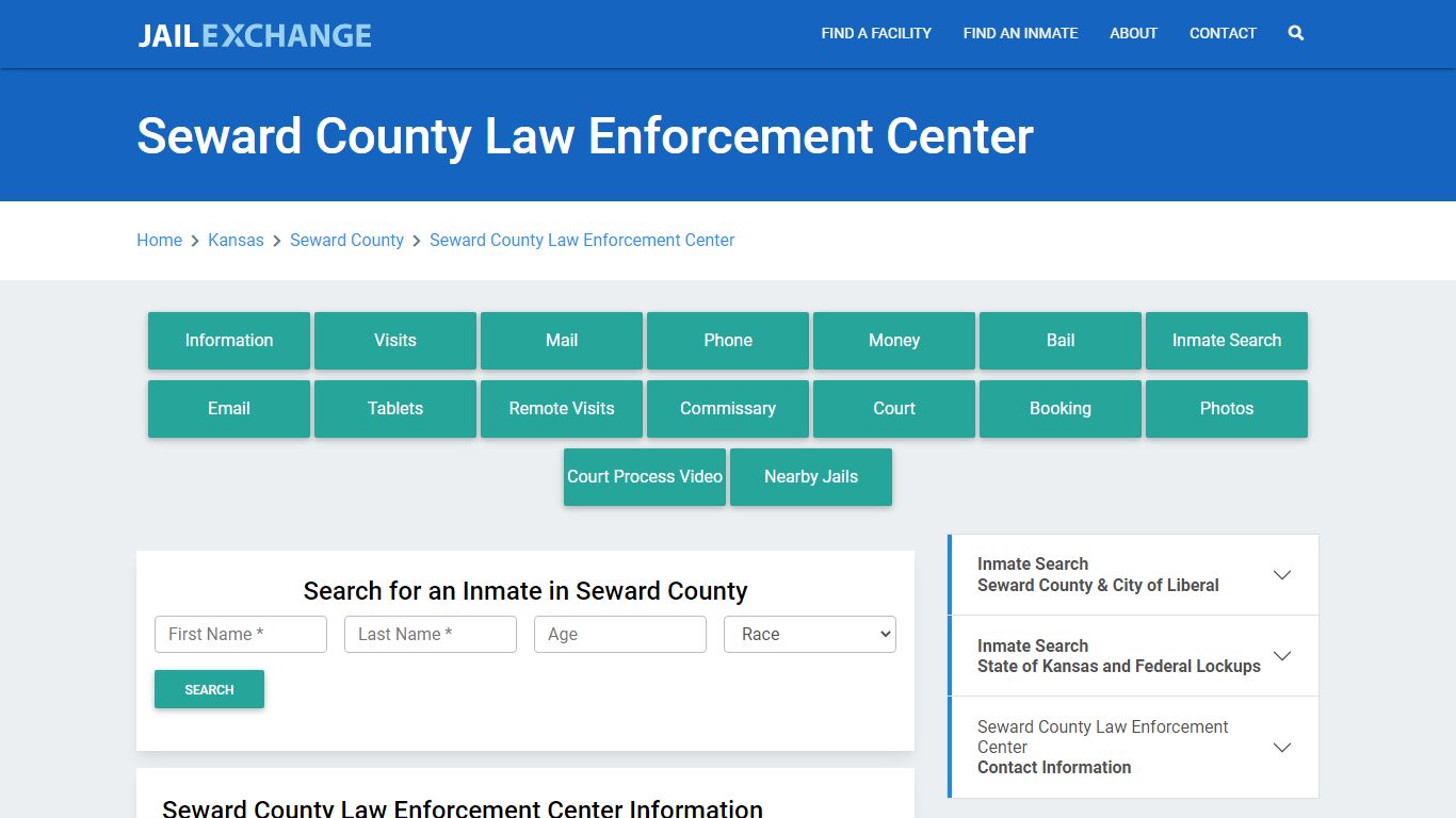 Seward County Law Enforcement Center - Jail Exchange